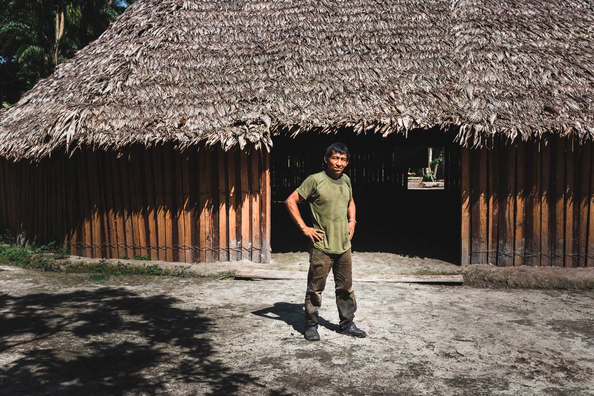 Indigène Huitoto, Leticia, Amazonas, Colombie - Voyage Nature et culture en Colombie - Ecotourisme - Colombie Célestine